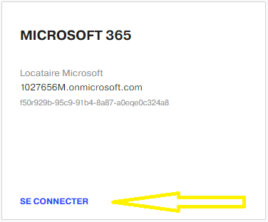 Se connecter à Microsoft 365